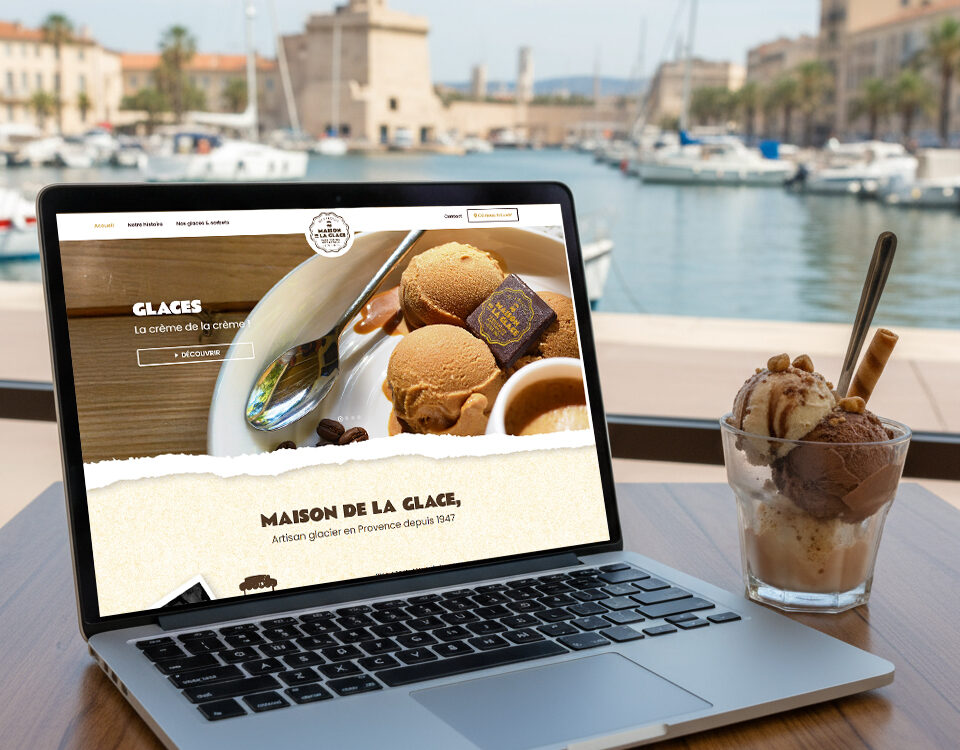 Slide 1 projet Maison de la Glace - Yesss Communication